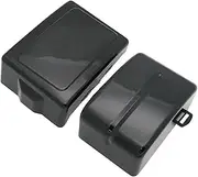 Battery Cover Motorcycle Black Battery Side Fairing Frame Covers Cap Fit For Harley Dyna Street Fat Bob Super Glide Wide Glide Switchback FLD FXD Motorcycle Battery Cover(Gloss Black)