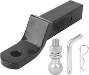 Trailer Hitch Kit, 2in Trailer Arm Hook with Hitch Ball Trailer Pin Kit Accessory for Truck SUV