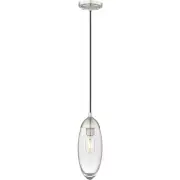 Z-Lite 651P-BN Arden 1 Light 4.5 inch Brushed Nickel Pendant Ceiling Light