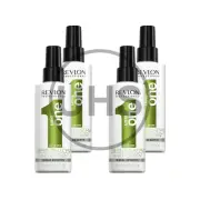 4 x Revlon Professional Uniqone Green Tea Hair Treatment 150ml | Uniq One AUS