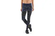 SKINS DNAmic Primary Women's Long Tights (Myriad of Coastlines Blue)