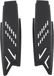 DECOMELODY 2Pcs Motorcycle Helmet Horns Rainproof Durable Decor for Ski Snowboard Bike Scooter and Motorcycle Helmets Stylish and Versatile Accessories