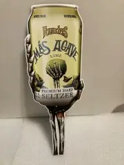 FOUNDERS BREWING COMPANY MAS AGAVE LIME BEER SIGN TIN TACKER BAR DECOR.