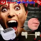 Retractable Halloween Vampire Teeth Cosplay Makeup Zombie Teeth Horrific Fangs✲
