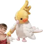 Animal Hand Puppets, Funny Parrot Stuffed Toy, Plush Role Play Interactive Toy for Storytelling Teaching Puppet Theater, for Kids Boys Girls