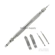 New 7pc 6" Watch Band Spring Bar Link Remover Repair Tool Metal Body