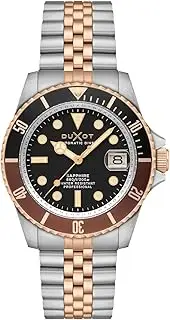 [DUXOT] Men's 42mm Atlantica Diver Automatic Watch with Solid Stainless Steel Bracelet DX-2057