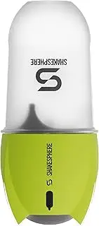 [SHAKESPHERE] Portable Blender with Clear Tritan Shaker Bottle, Blender for Shakes and Smoothies, 19 Oz Rechargeable Type-C, 315 RPM Ideal for Traveling, Workout, Gym (Fluorescent Yellow)