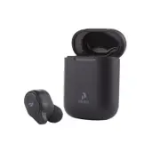 Bluetooth 5.0 Smart Bluetooth Earphone with Magnetic Charging Box, Support Multi-language Translation & Call & Siri(Black)