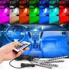Parts Accessories Glow LED Interior Car Kit Under Dash Floor Seats Accent Light