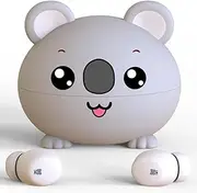 Kids Earbuds, Adorable Kids Headphones Bluetooth for Girls Boys, 85dB Safe Volume, Built in Mic, 30H Playtime, Safe Material, Lightweight, Waterproof, Wireless Earbuds for iPad Tablets School Travel