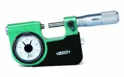 Insize INDICATING MICROMETER, 0-1", micrometer head graduation .0001", dial indi
