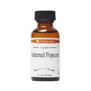 LorAnn Buttered Popcorn Super Strength Flavor Oil 1oz | Kosher & Gluten-Free