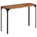vidaXL Console Table 110x35x76 cm Solid Wood Reclaimed 2BB