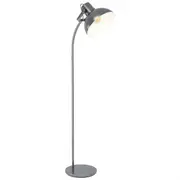 Lubenham 1 Antique Nickel Modern Floor Lamp