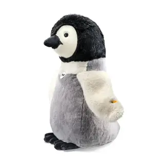 【STEIFF德國金耳釦泰迪熊】Penguin 企鵝(動物王國_黃標)