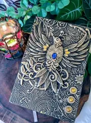 Book Of Shadows. Grimoire. Diary. Journal. Wicca