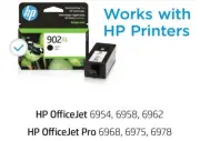 HP 902XL Black High-yield Ink Cartridge