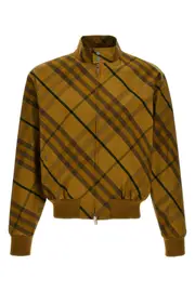 BURBERRY Check Print Jacket