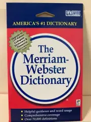Merriam-Webster Dictionary_America's Dictionary_CD-ROM