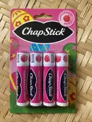 ChapStick Pomegranate Punch Lip Balm 4 Pack 2013 Rare HTF SEALED