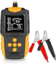 12V/24V Car Battery Tester Digital Battery Analyzer Car Charge Diagnostic Tool SOH SOC CCA IR Measurement for Car Truck Cycle