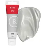 Born Acrylic Paint 60mL Metallic Silver