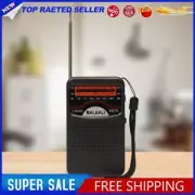 Portable Radio Built-in Speaker Pocket Pointer Radio SW/AM/FM Telescopic Antenna