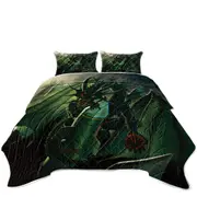Scary Fantasy Art Doom Dragon Coverlet