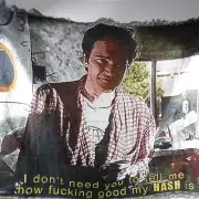 Pulp Fiction Whatever Forever Hash Throw Blanket 4'X5'