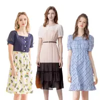 在飛比找momo購物網優惠-【IRIS 艾莉詩】設計款質感洋裝(多款任選)
