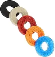 SWOOMEY 5Pcs Game Buffer Rings for Precision Control Replacement Sponge Rings for Controllers Enhance Aim Assist Comfort Grey Options