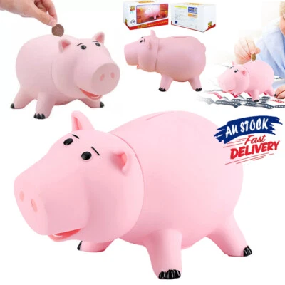 Toy Story Hamm Action Figures PVC Doll Coin Piggy Money Box Bank Kids Child Toy