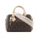 【Louis Vuitton 路易威登】Monogram Speedy 手提/斜背二用包20cm(米背帶) M46222/平行輸入