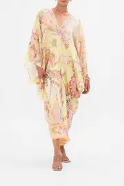 T SHAPE LONG KAFTAN COSMIC TUSCAN