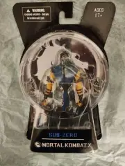Mortal Kombat Sub Zero Action Figure Sealed MK X 2015 Mezco Toyz 6"