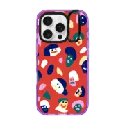 iPhone 16 Pro Impact Ring Stand Case MagSafe Compatible Terrazzo Party by Katie Benn