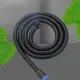 【美升】蓮蓬頭軟管 3入 黑色花灑軟管 1.5米(淋浴蓮蓬頭管子 不銹鋼水管 噴頭)