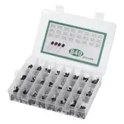 PNP NPN Power Transistor Assortment Kit 840Pcs 24 Types Electronic Component