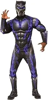 Rubie's Men's Black Panther: Deluxe Muscle Chest Battle Suit