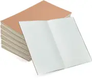 12 Pack Journal Notebook Kraft Brown Cover Dot Grid Bullet Notebooks for Travele