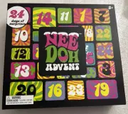 NeeDoh Squishmas Advent Calendar - 24 Mini Squeeze Toys New