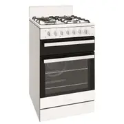 Chef 54cm Freestanding LPG Cooker - White