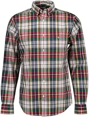 [GANT] Men's Reg Poplin Tartan Check Shirt