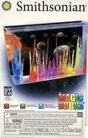 Magic Rocks Smithsonian Complete Growing Kit 2022 STEM Earth Science