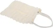 X AUTOHAUX Car Tissue Holder Car Tissue Box Organizer Puff Pastry Polyester 28x18x2cm Beige Puff Pastry 1 Pcs
