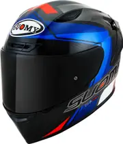 Suomy TX-Pro Glam Helmet, black-blue, Size XL for Men Black Blue
