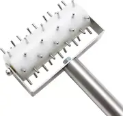Thunder Group Roller Dockers Stainless Steel Handle Plastic Barrel 3/8 Inch Pin