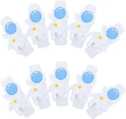 10 Pack of Astronaut Shaped Cable Protectors Data Cable Cover Pp Resin Material