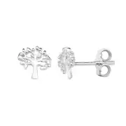 Tree Of Life Solid Sterling Silver 925 Hallmarked Brand New Boxed British Made